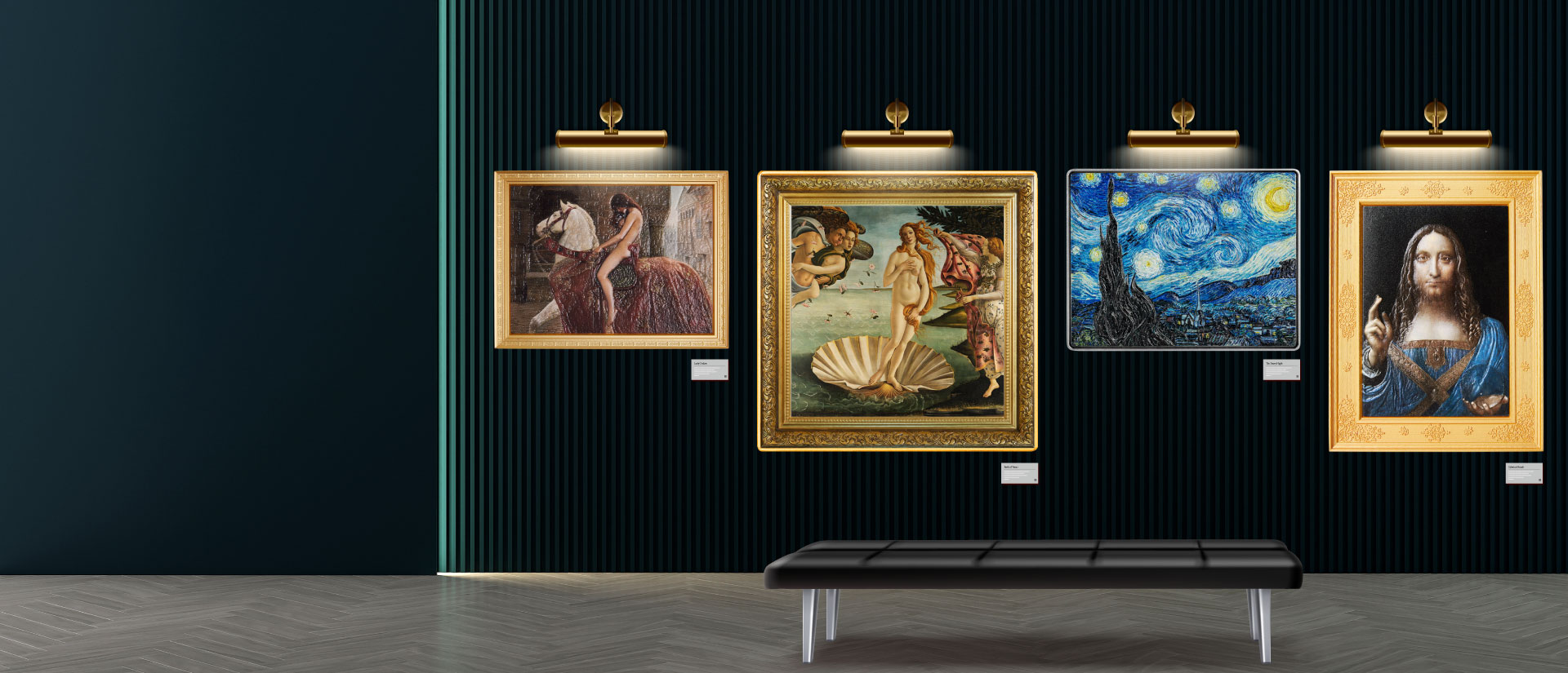 <p>MASTERPIECES OF ART</p>